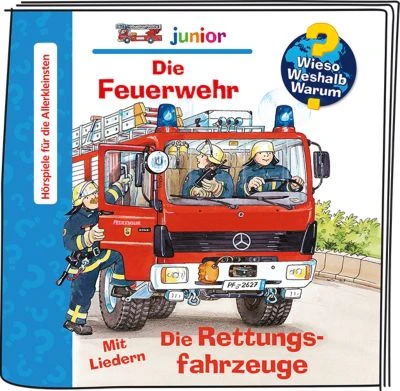 Tonies Wieso Weshalb Warum Junior - Die Feuerwehr/Die Rettungsfahrzeuge Tonies Wieso Weshalb Warum Junior - Die Feuerwehr/Die Rettungsfahrzeuge -Tonies 15322348 03
